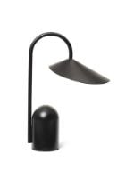 Billede af Ferm Living Arum Portable Lamp H: 30 cm - Black
