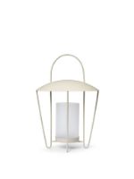 Billede af Ferm Living Abri Lantern H: 44,5 cm - Cashmere