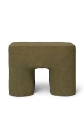 Billede af Ferm Living Podo Stool H: 25 cm - Khaki