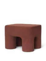 Billede af Ferm Living Podo Stool H: 25 cm - Red Brown