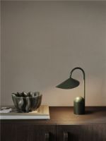 Billede af Ferm Living Nium Bowl Large Ø: 36 cm - Dark Sage