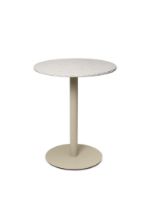 Billede af Ferm Living Mineral Café Table Ø: 60 cm - Bianco Curia/Cashmere