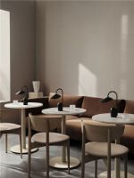 Billede af Ferm Living Mineral Café Table Ø: 60 cm - Bianco Curia/Cashmere