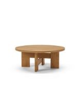 Billede af Thorup Copenhagen Mio Coffee Table Ø90 cm - Solid Oiled Oak