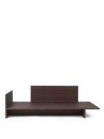 Billede af Ferm Living Kona Bed 97x207 cm - Dark Stained Oak