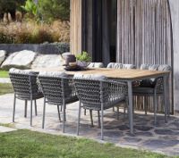 Billede af Cane-line Outdoor Ocean Stol, stabelbar - Taupe