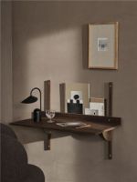 Billede af Ferm Living Sector Desk 87x45,1 cm - Smoked Oak/Brass