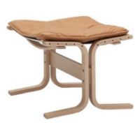 Billede af LK Hjelle Siesta Fiora Fodskammel - Nature/Vintage Cognac