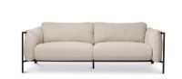 Billede af Bent Hansen Aware 3-pers. Sofa L: 227 cm - Ricco 21/Sort Stel