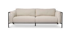 Billede af Bent Hansen Aware 3-pers. Sofa L: 227 cm - Ricco 21/Sort Stel