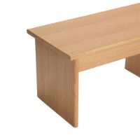 Billede af Hübsch Doppio Reol/Plantestander 30x99 cm - Eg