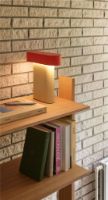 Billede af Hübsch Sleek Bordlampe H: 25 cm - Grøn/Rød