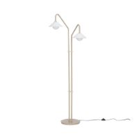 Billede af Hübsch Como Gulvlampe H: 165 cm - Beige/Hvid