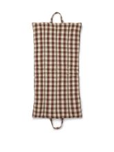 Billede af Ferm Living Bothy Check Folding Mat 70x100 cm - Cinnamon/Grey Green