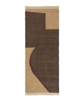 Billede af Ferm Living Forene Runner 80x200 cm - Tan/Chocolate