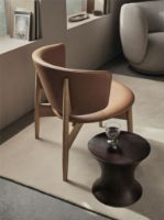 Billede af Ferm Living Herman Lounge Chair H: 71 cm - Oak/Envy Cognac Leather

