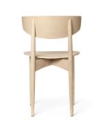 Billede af Ferm Living Herman Dining Chair Wood H: 75,5 cm - White Oiled Beech