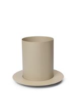 Billede af Ferm Living Auran Pot Medium H: 26,6 cm - Cashmere