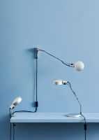 Billede af HAY Cupola Wall Lamp L: 61 cm - Clear Anodised