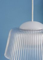 Billede af HAY Brim Pendant Ø: 24,5 cm - Clear Glass