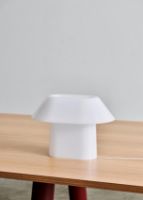 Billede af HAY Drome Table Lamp H: 22 cm - White Opal Acrylic