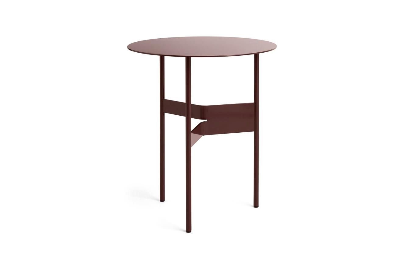 Billede af Hay Shim Coffee Table Ø: 45 cm - Bordeaux