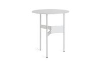 Billede af Hay Shim Coffee Table Ø: 45 cm - Silver Grey