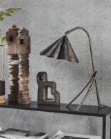 Billede af House Doctor Flola Bordlampe H: 50 cm - Antik Brun