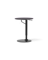 Billede af Audo Branch Side Table Ø: 45 cm - Linoleum Charcoal