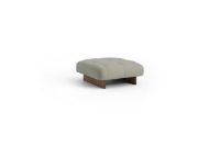 Billede af HAY Quilton Lift Ottoman 105x105 cm - Lacquered Walnut/Naveli 923