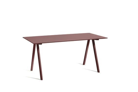 Billede af HAY CPH 10 2.0 Desk 160x80x74 cm - Bordeaux Lacquered Oak/Bordeaux