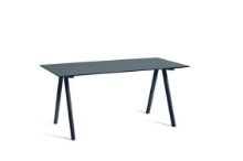 Billede af HAY CPH 10 2.0 Desk 160x80x74 cm - Deep Blue Lacquered Oak/Deep Blue