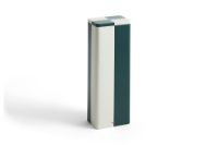 Billede af HAY Tin Container Slim 29,5x10,8x7,8 cm - Green and Off-White