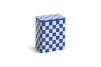 Billede af HAY Tin Container Large 20x17x11,1 cm - Blue and Off-White