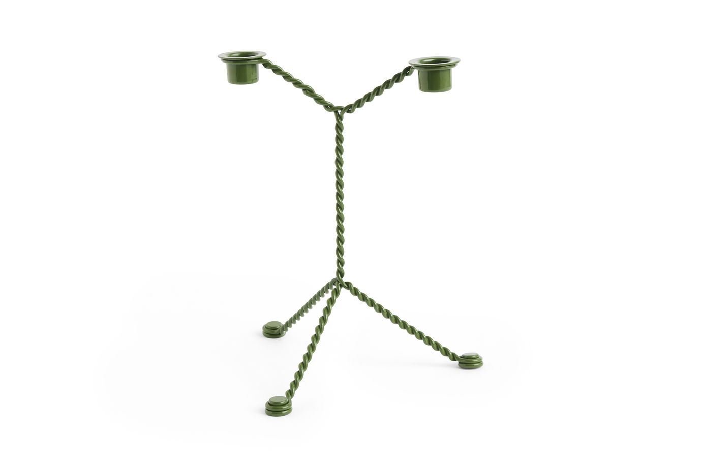 Billede af HAY Wire Candleholder H: 25 cm - Green