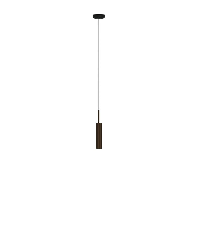 Billede af Audo Copenhagen Tubulaire Pendant H: 24 cm - Aluminium/Anodized Bronzed