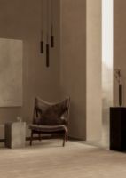 Billede af Audo Copenhagen Tubulaire Pendant Canopy 3 H: 232,5 cm - Aluminium/Anodized Bronzed