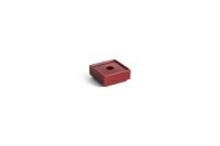 Billede af HAY Matone Candleholder Small 4x9,4x9,4 cm - Red