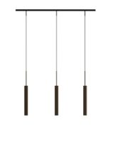 Billede af Audo Copenhagen Tubulaire Pendant Rail 3 B: 130 cm - Aluminium/Anodized Bronzed