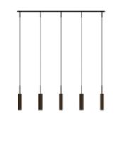 Billede af Audo Copenhagen Tubulaire Pendant Rail 5 B: 130 cm - Aluminium/Anodized Bronzed
