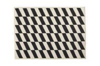 Billede af HAY Shift Kelim Rug 170x240 - Black