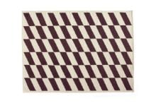 Billede af HAY Shift Kelim Rug 170x240 - Burgundy