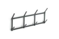 Billede af HAY Tape Coat Rack 22x49,5x5,5 cm - Charcoal