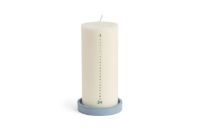 Billede af HAY Calendar Candle & Candleholder H: 15 cm - Delicate-Off-White, Black and Green