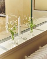 Billede af HAY Tiny Candleholder Straight H: 7,7 cm - Clear