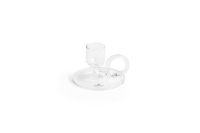 Billede af HAY Tiny Candleholder Curved H: 5 cm - Clear