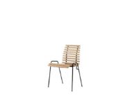 Billede af &Tradition FH Terrace Chair RD4 Outdoor Side Chair - Teak & Black