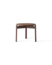 Billede af Audo Copenhagen Passage Lounge Table Ø: 50 cm - Walnut