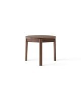 Billede af Audo Copenhagen Passage Lounge Table Ø: 50 cm - Walnut