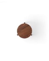 Billede af Audo Copenhagen Passage Lounge Table Ø: 50 cm - Walnut